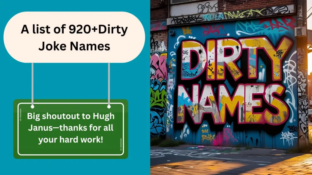 Dirty Joke Names