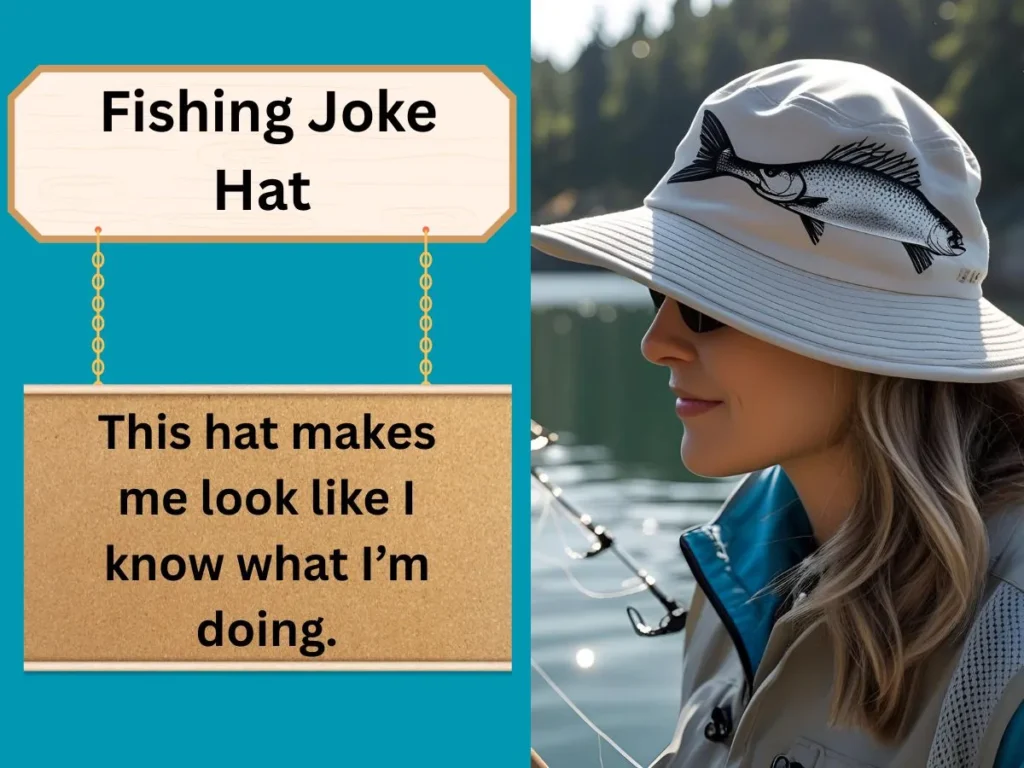  Fishing Joke Hat
