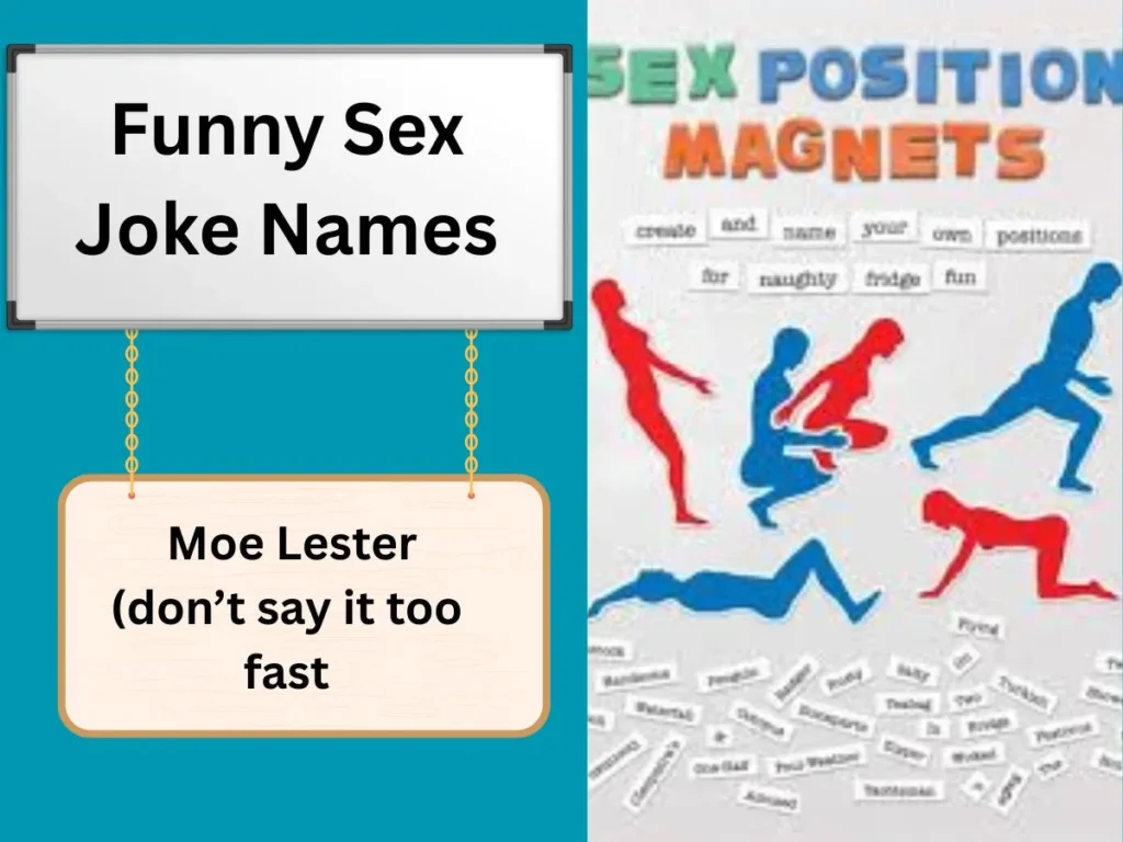Funny Sex Joke Names