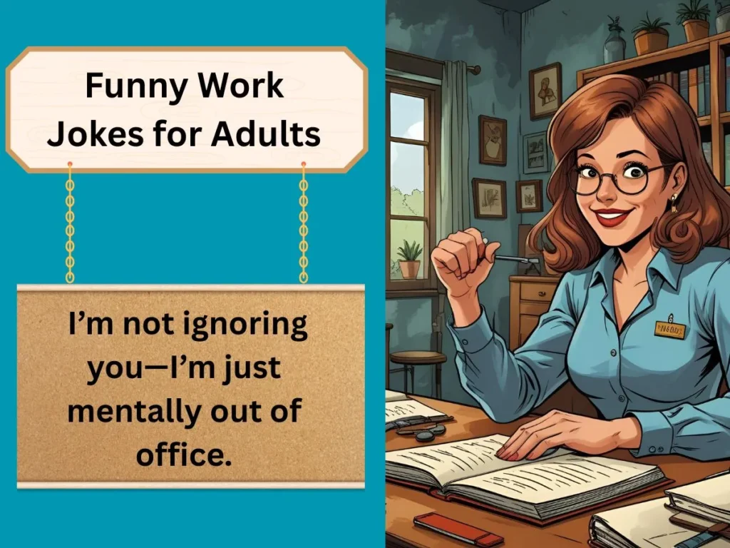 Funny Work Jokes for Adults