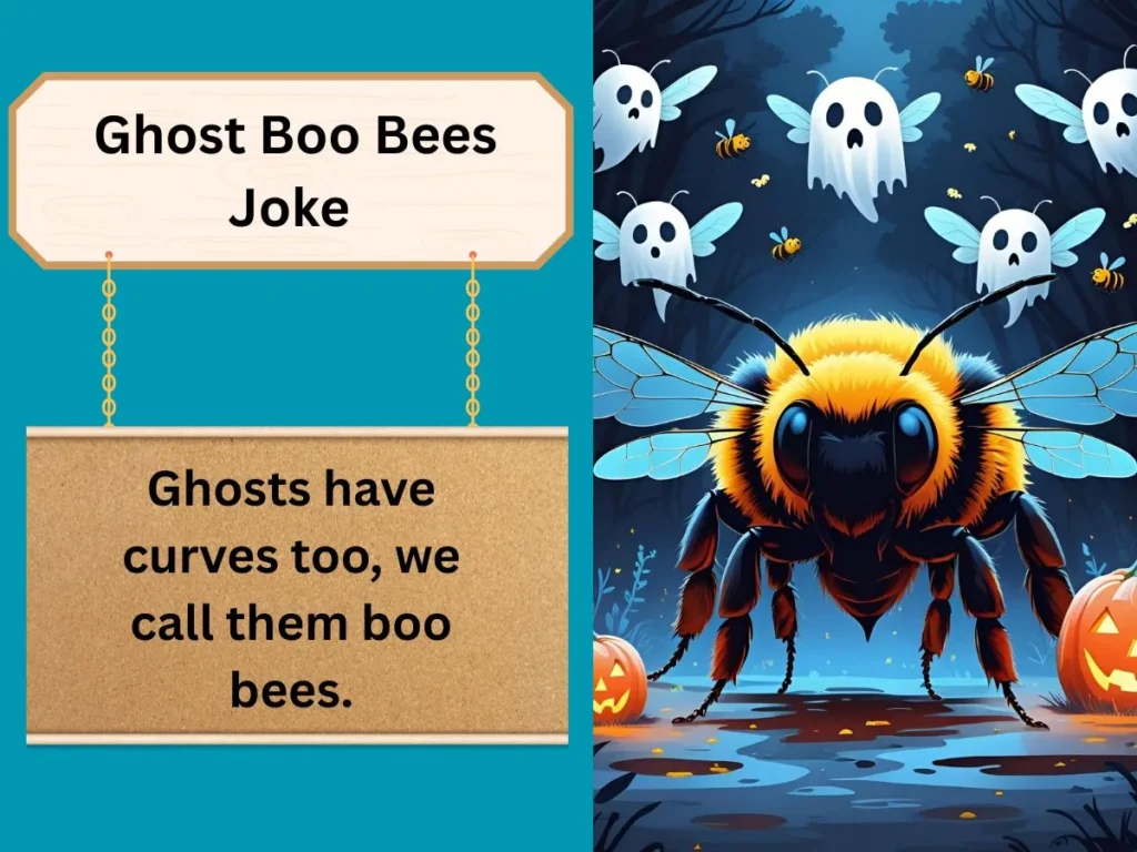 Ghost Boo Bees Joke