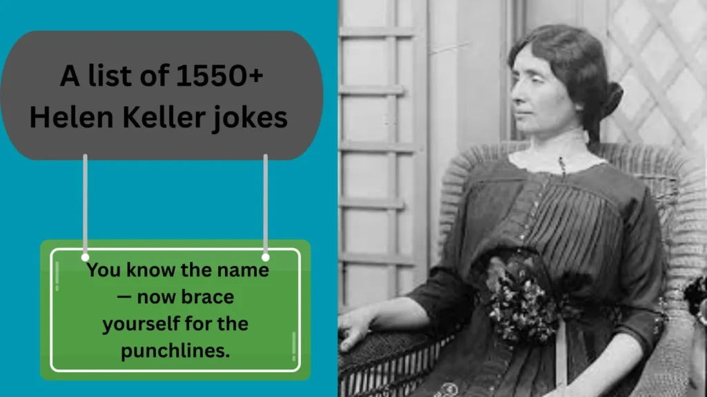 Helen Keller jokes