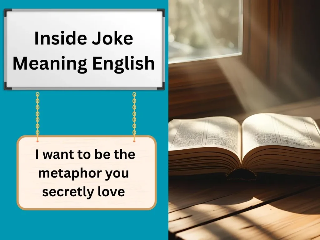 Inside Joke Meaning English
