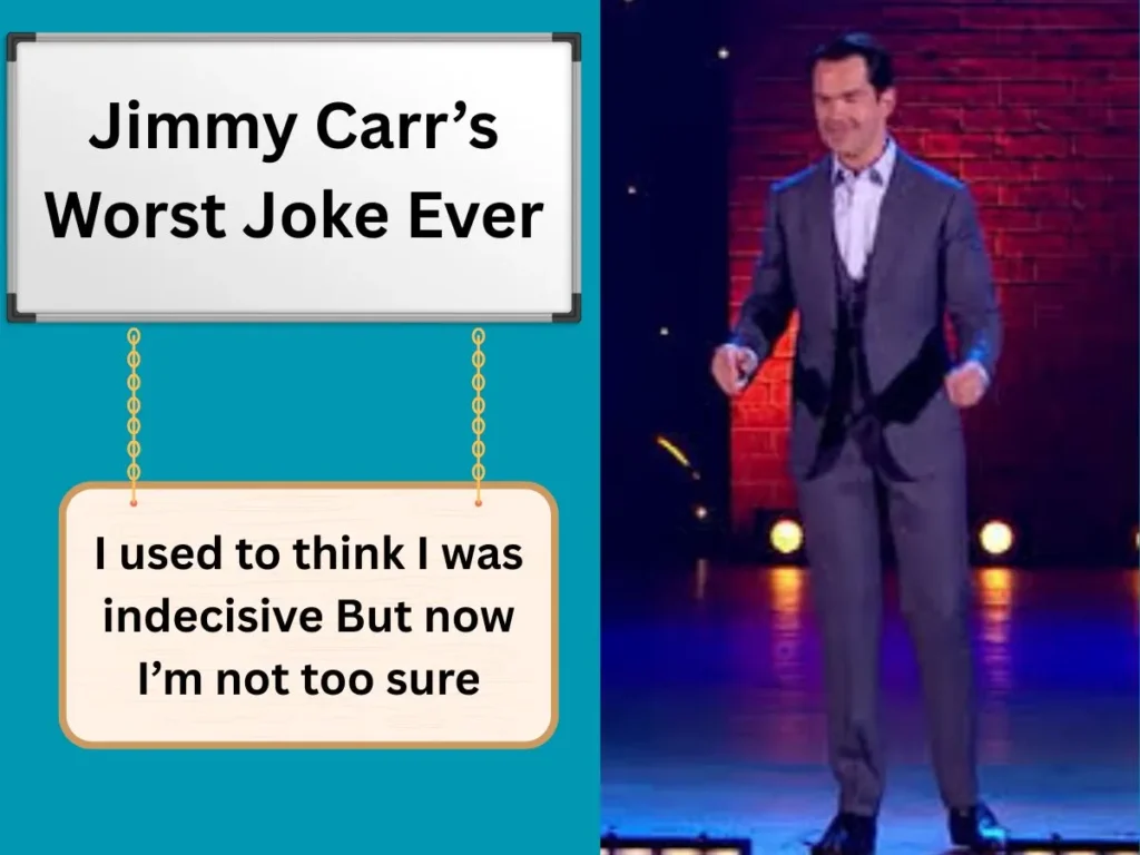 Jimmy Carr’s Worst Joke Ever