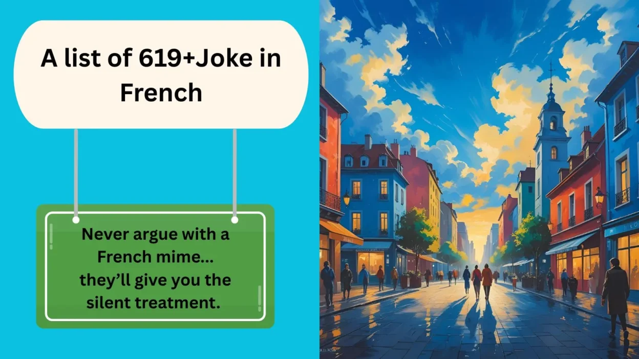 Joke in French