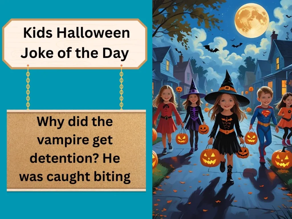 Kids Halloween Joke of the Day