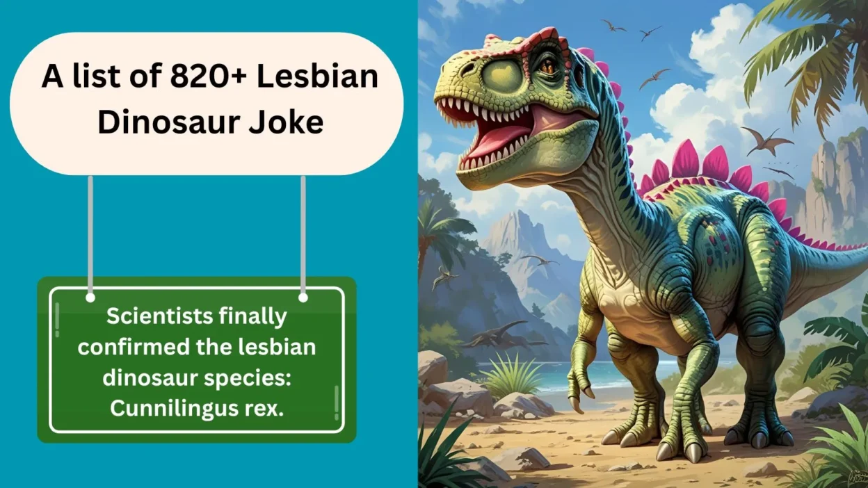 Lesbian Dinosaur Joke