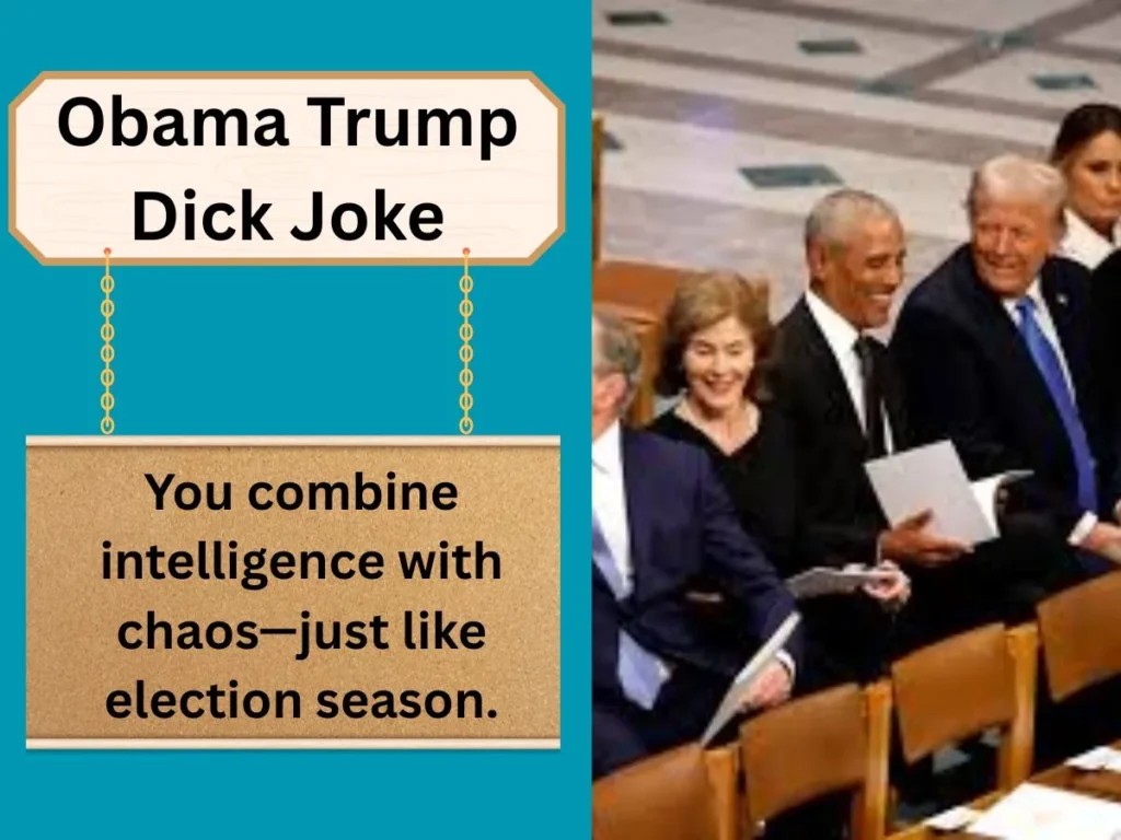 Obama Trump Dick Joke