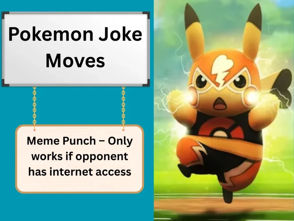 Pokemon Joke Moves