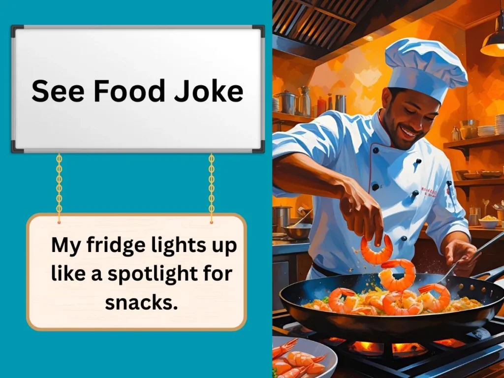 See Food Joke