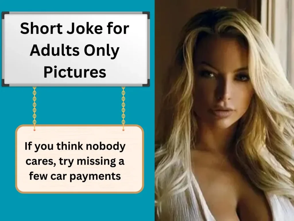 Short Joke for Adults Only Pictures