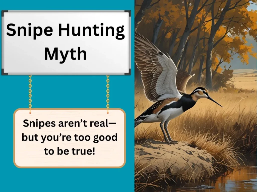 Snipe Hunting Myth