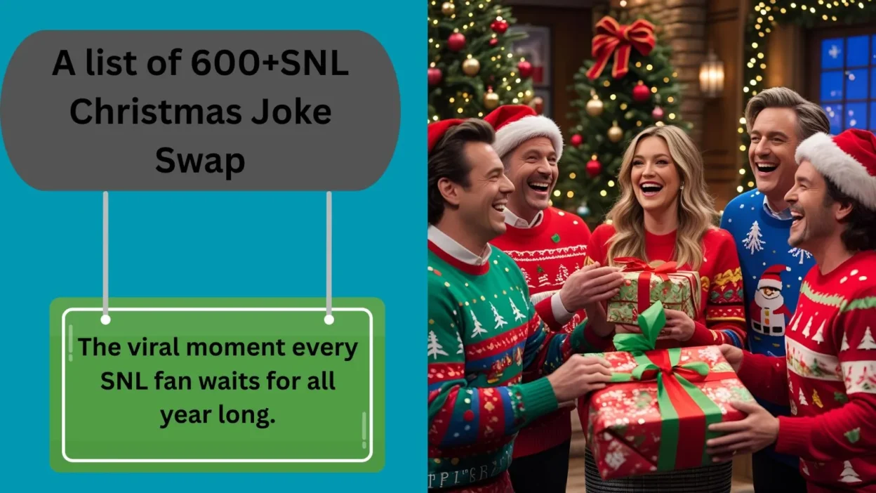 SNL Christmas Joke Swap