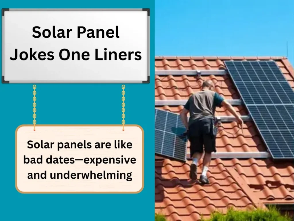 Solar Panel Jokes One Liners