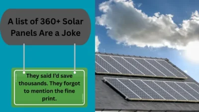 Solar Panels Are a Joke