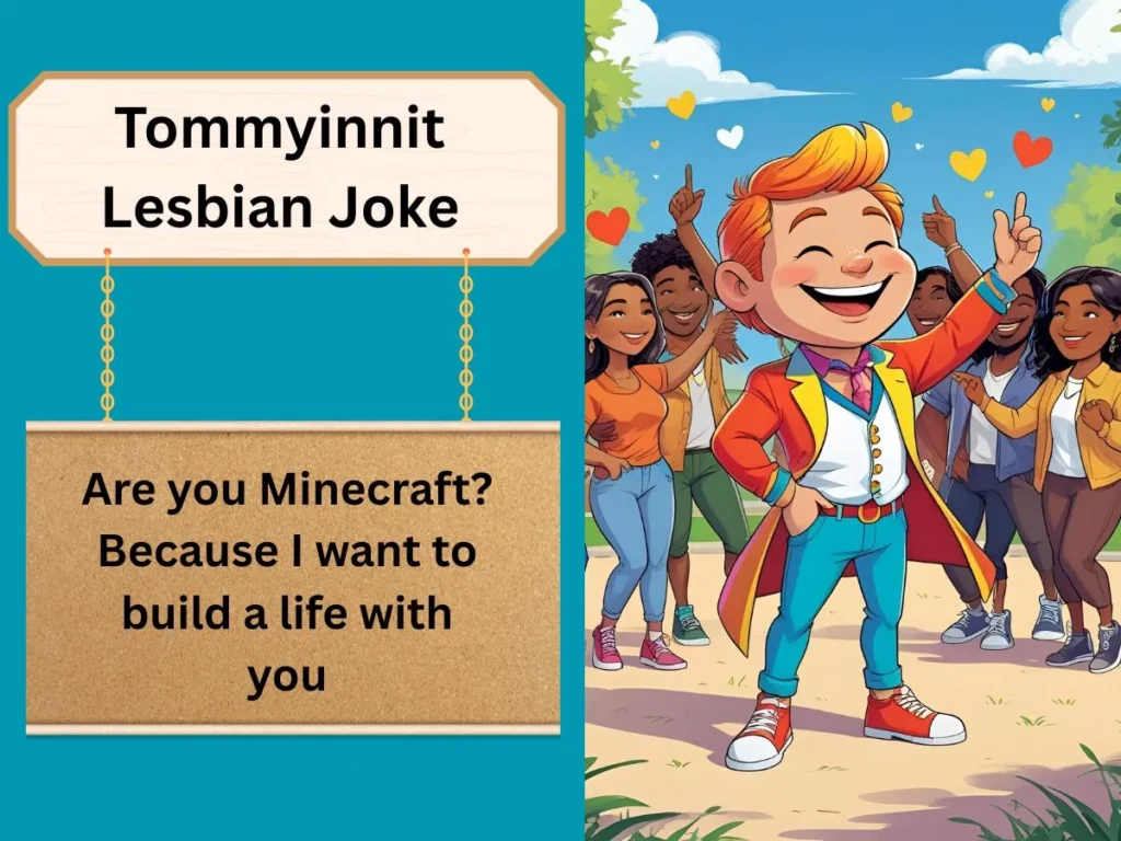 Tommyinnit Lesbian Joke