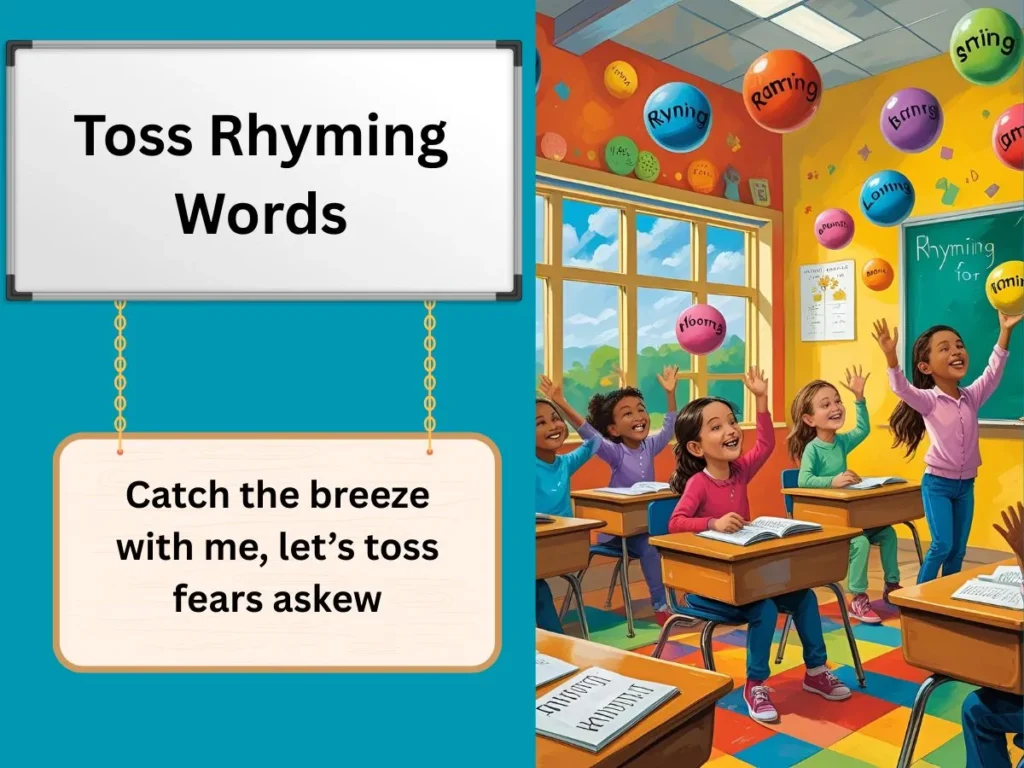 Toss Rhyming Words