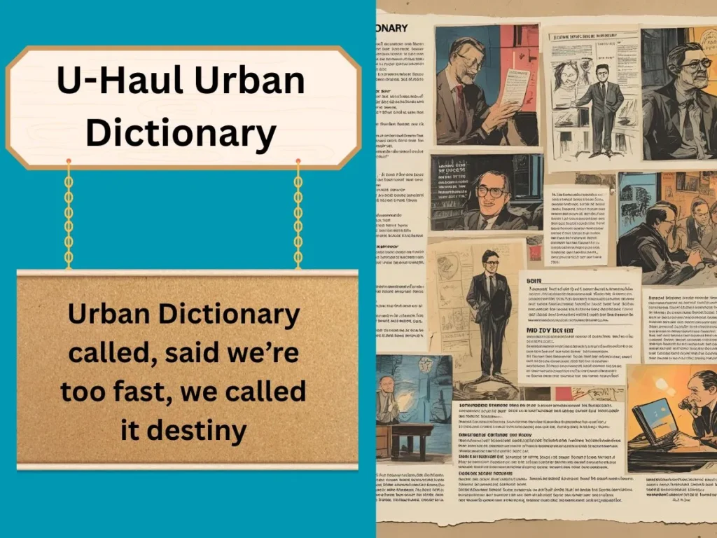 U-Haul Urban Dictionary