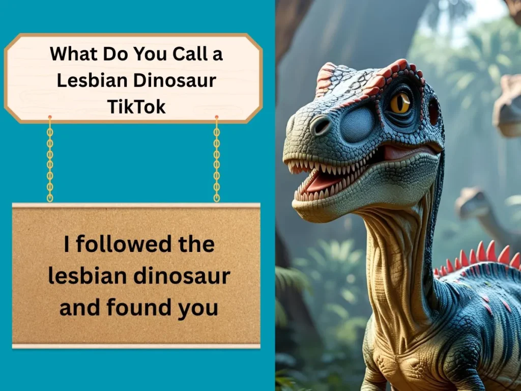 What Do You Call a Lesbian Dinosaur TikTok