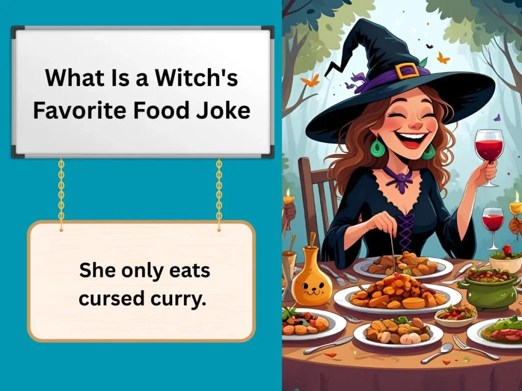 What Is a Witch's Favorite Food Joke