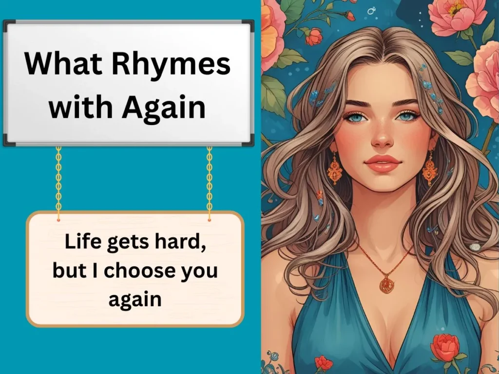 What Rhymes with Again