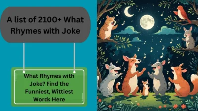 What Rhymes with Joke