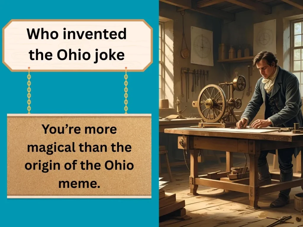Who invented the Ohio joke