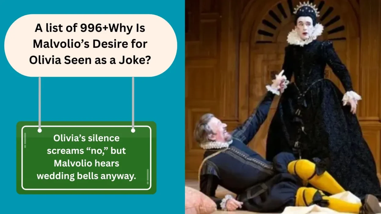 Why Is Malvolio’s Desire for Olivia Seen as a Joke?