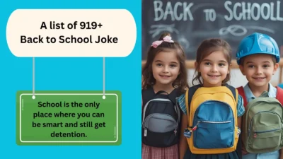 Back to School Joke