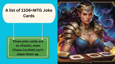 MTG Joke Cards