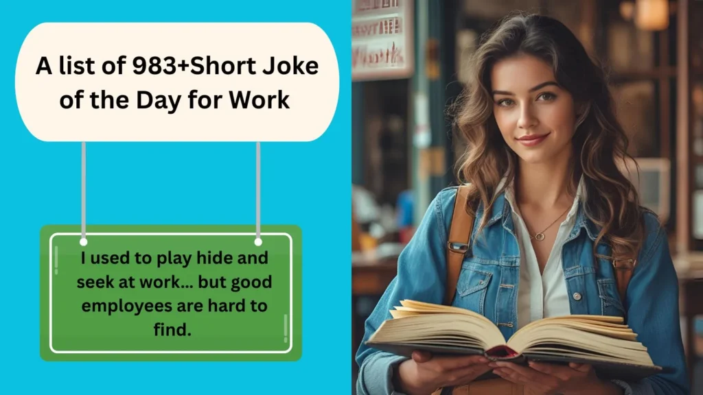 Short Joke of the Day for Work