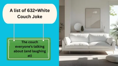 White Couch Joke