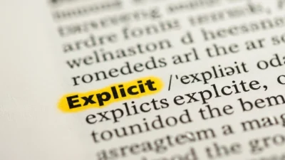 What Does Explicit Mean