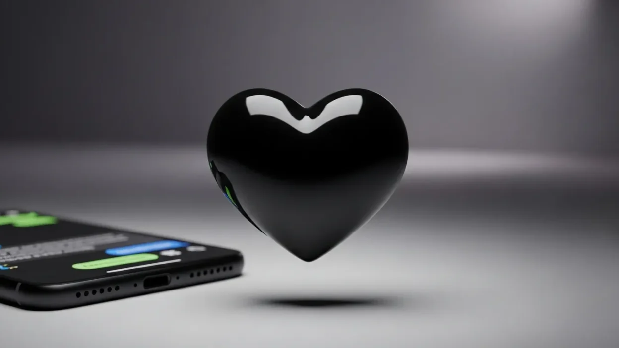 What Does the Black Heart Emoji Mean