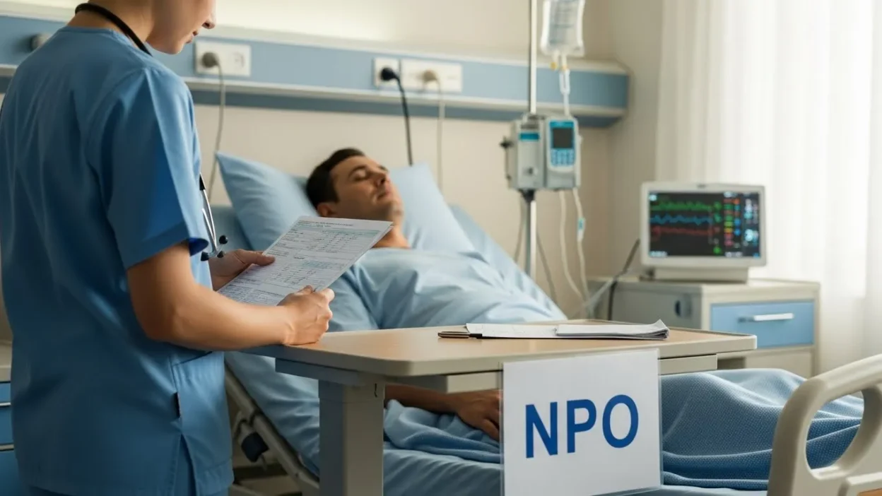 What Does NPO Mean in Medical Terms
